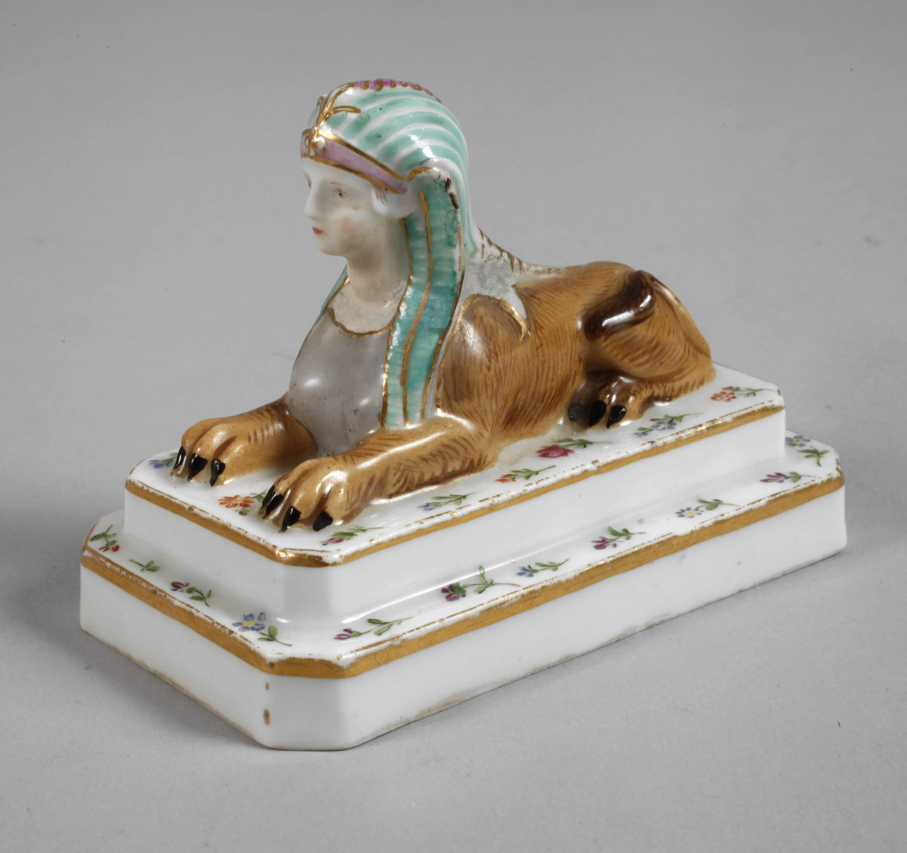 Meissen Briefbeschwerer mit Sphinx