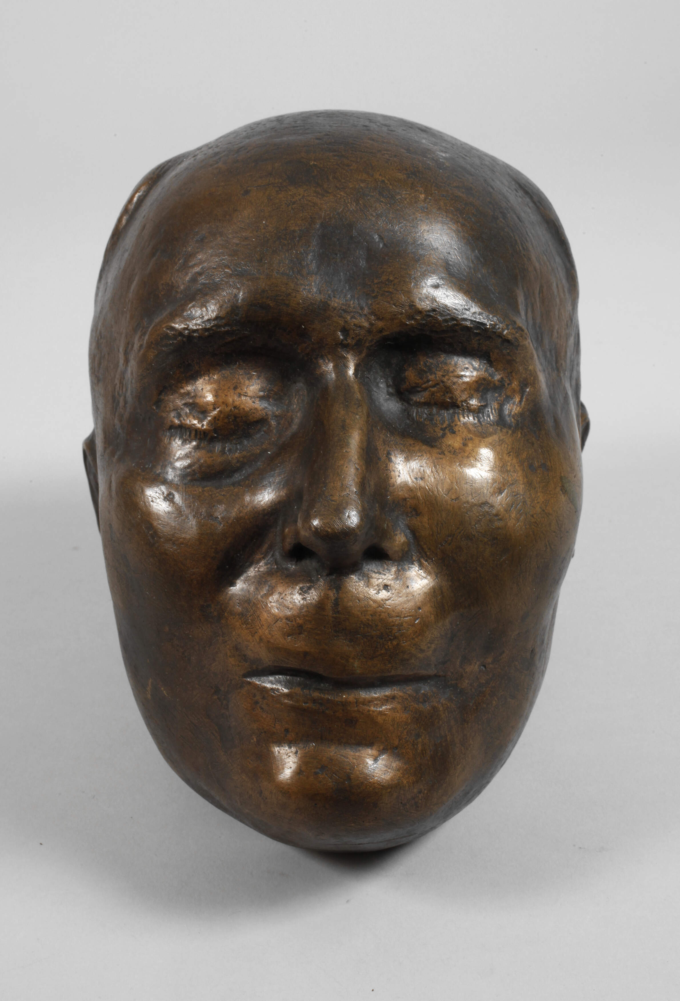 Totenmaske Bronze