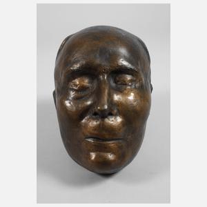 Totenmaske Bronze