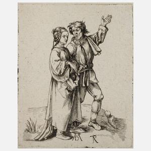 Johann Adam Prestel nach Albrecht Dürer, Das Paar