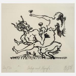 Uwe Pfeifer, "Satyr und Nymphe"