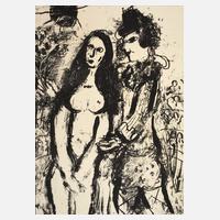 Marc Chagall, "Le Clown amoureux"111