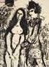 Marc Chagall, "Le Clown amoureux"