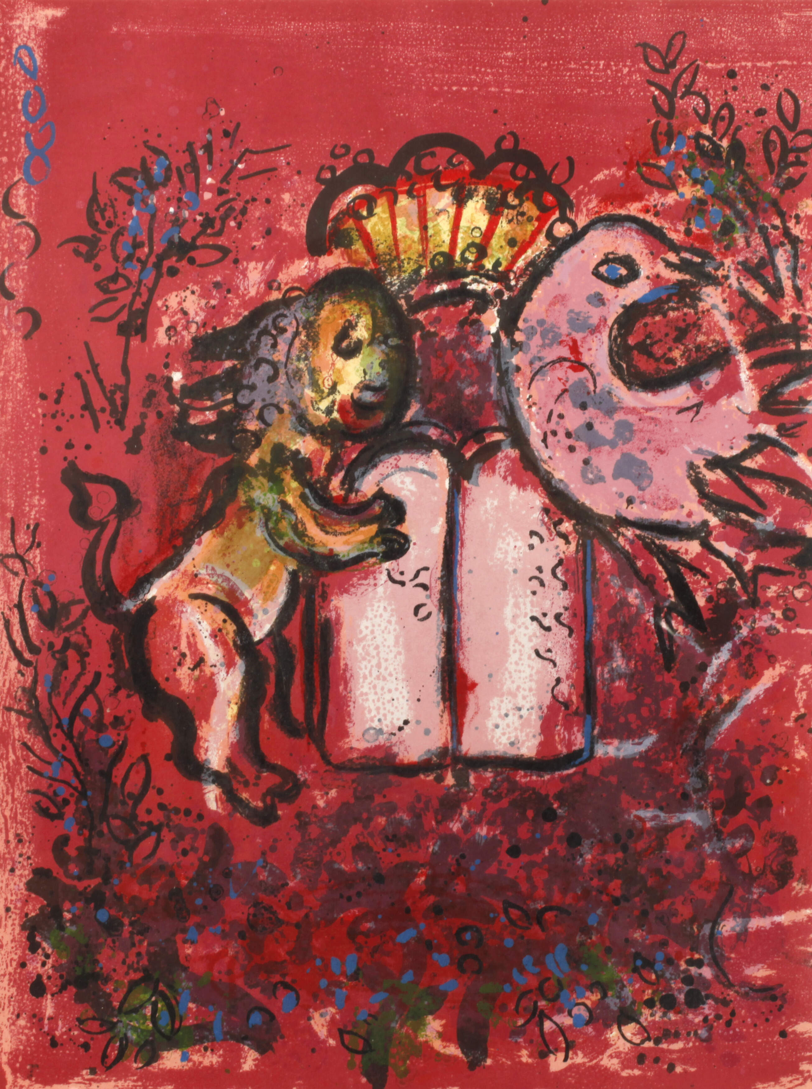 Marc Chagall, Die Gesetzestafeln