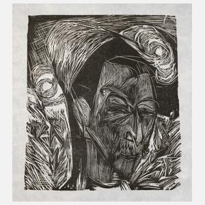 Ernst Ludwig Kirchner, "Bildnis David Müller"