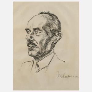 Max Liebermann, Portrait August Gaul