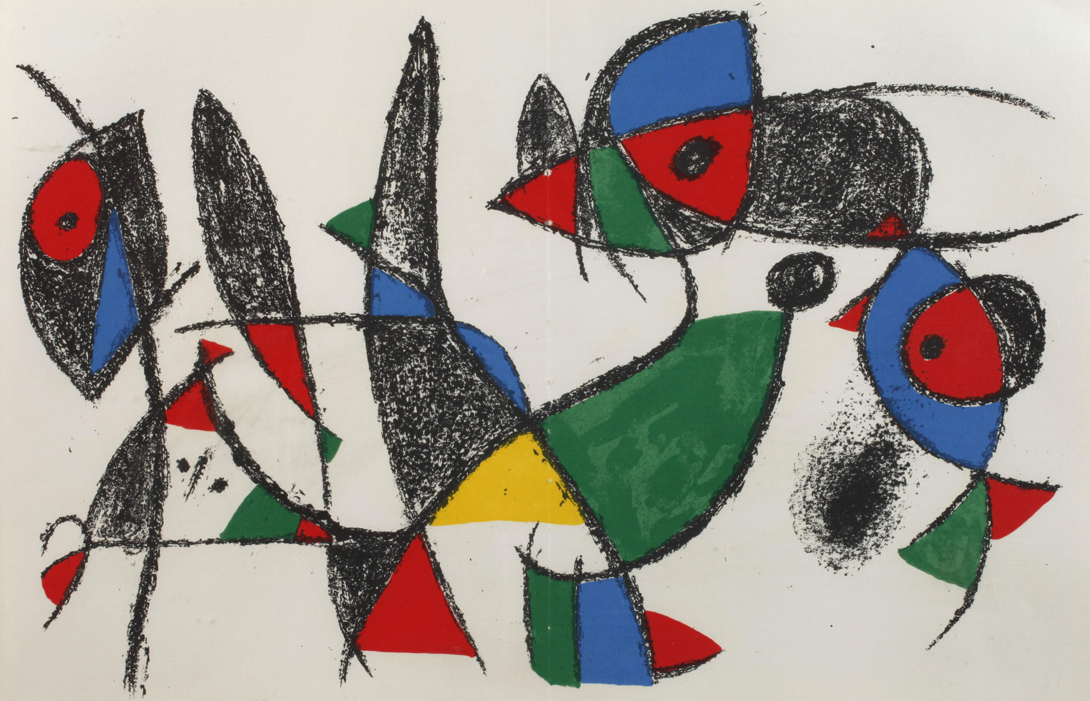 Joan Miró, Abstrakte Komposition