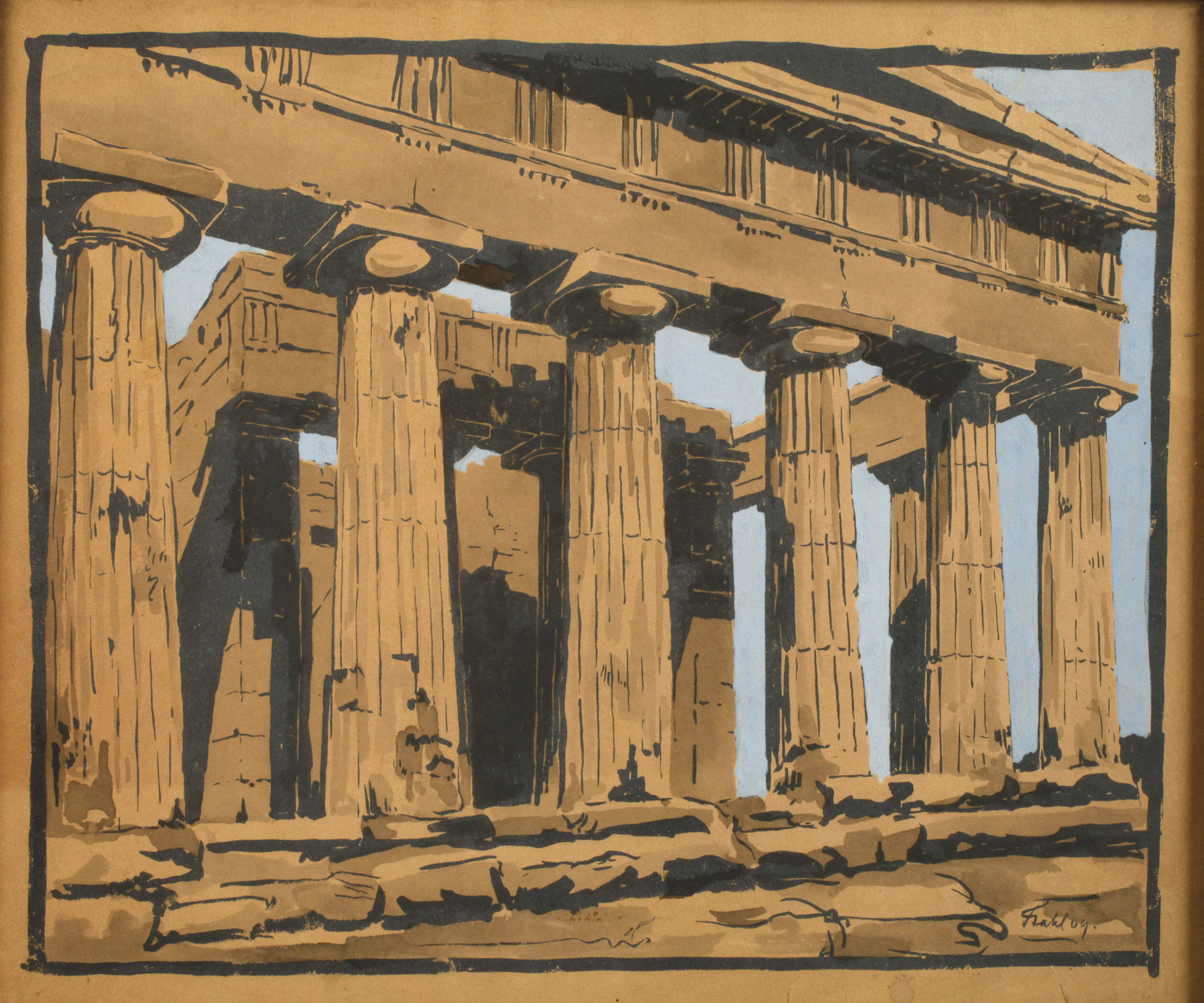 F. Stahl, "Paestum"