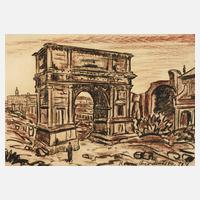 Fritz Zalisz, "Roma-Arco di Tito"111