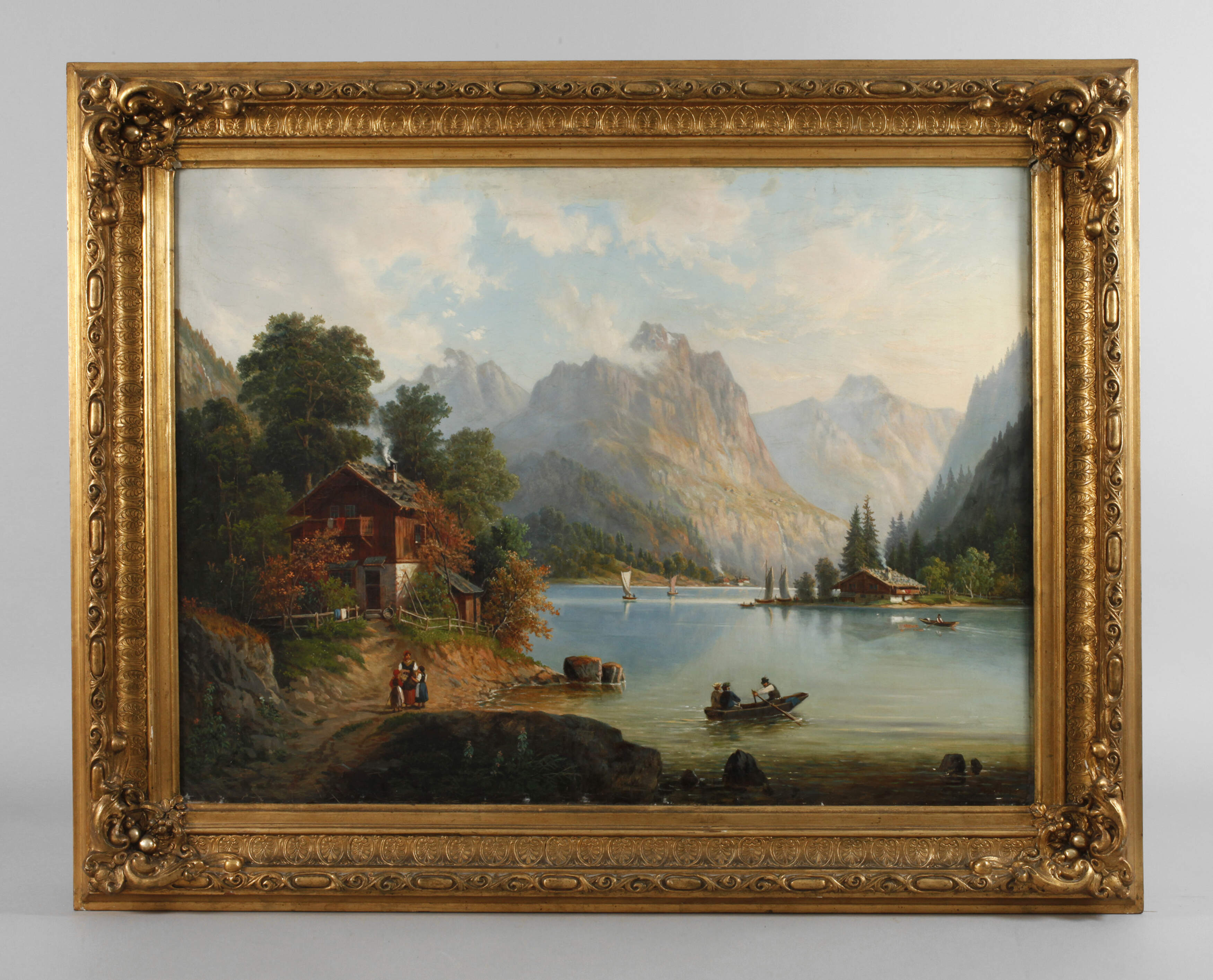 Max Gläser, attr., "Am Traunsee"