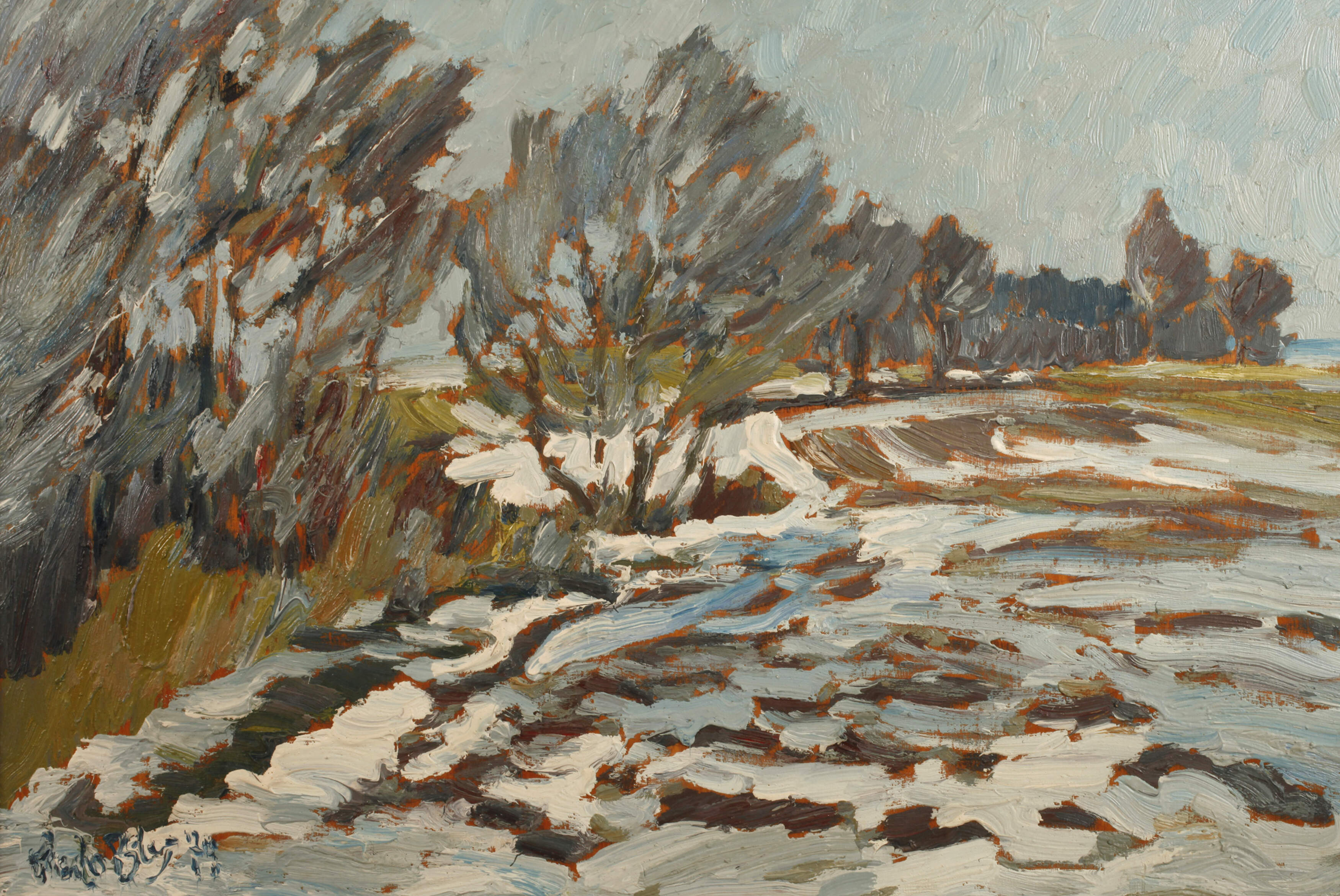 Fredo Bley, Winterlandschaft