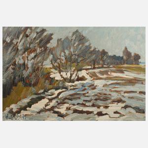 Fredo Bley, Winterlandschaft