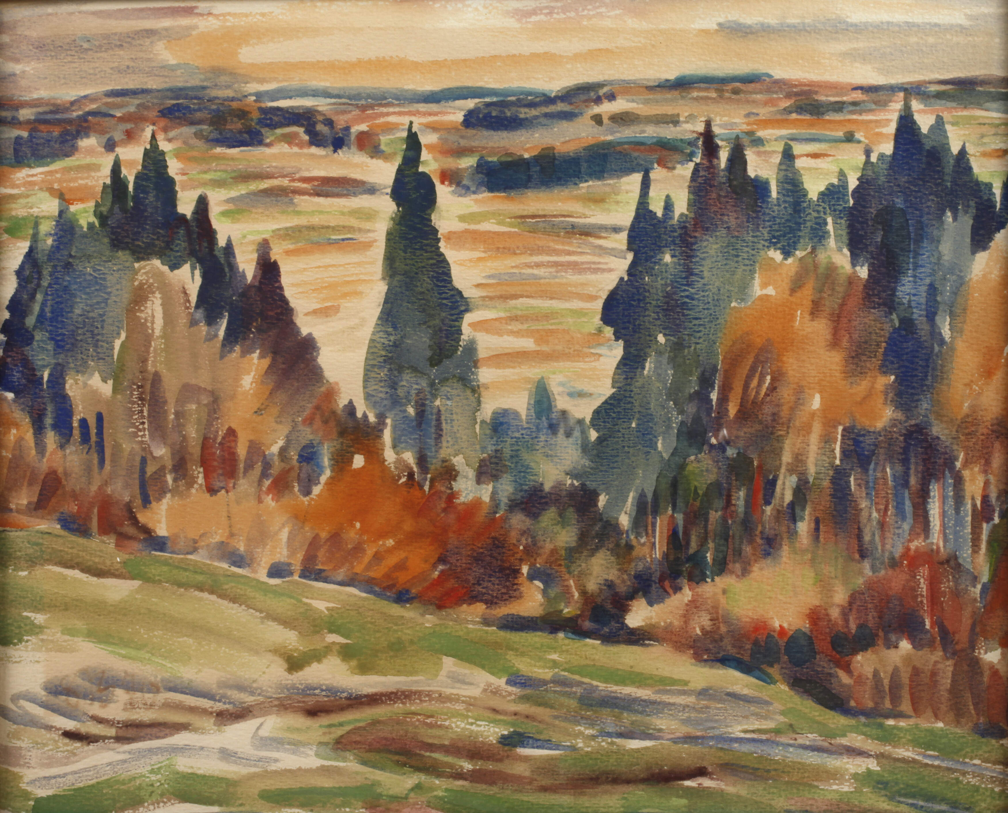 Fredo Bley, Herbstlandschaft