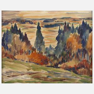 Fredo Bley, Herbstlandschaft