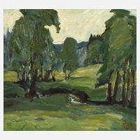 Fredo Bley, Bachlauf im Sommer111