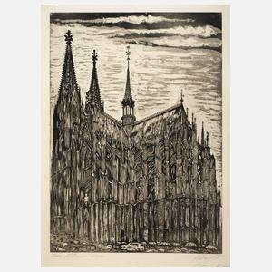 Hans Körnig, "Am Kölner Dom"