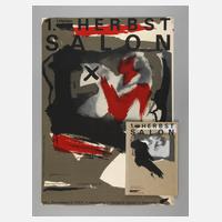 1. Leipziger Herbstsalon, Künstlerbuch und Plakat111