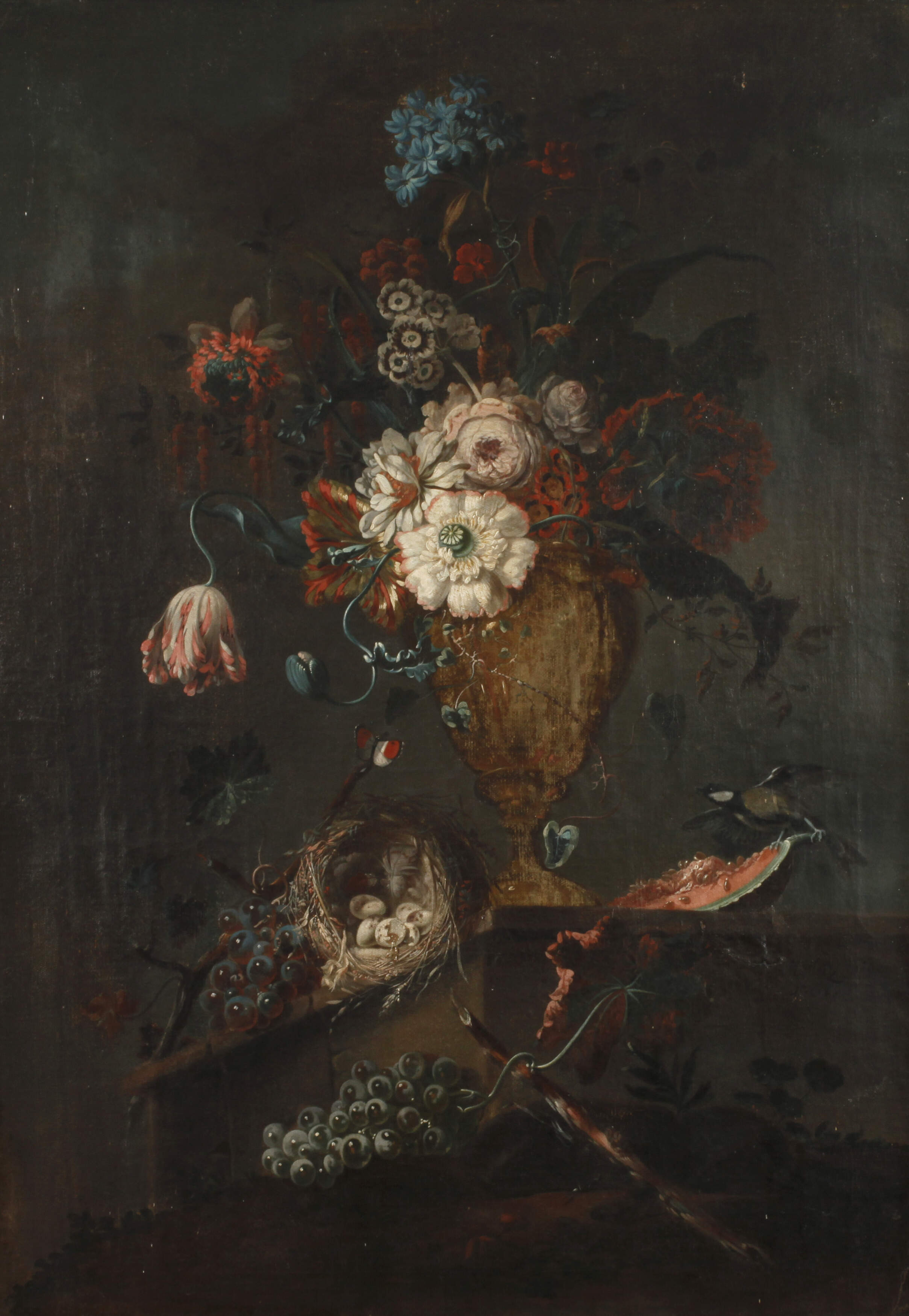 Johann Martin Metz, Spätbarockes Blumenstillleben