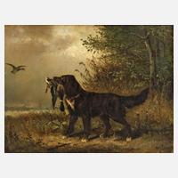 Carl Friedrich Ockert, Apportierender Jagdhund111