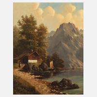 Carl Ludwig Schmitz, Alpine Seelandschaft111