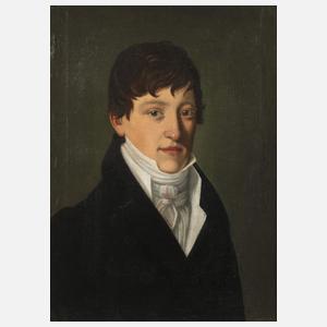 Herrenportrait Biedermeier