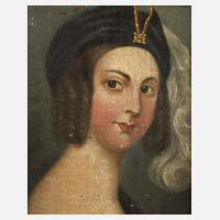 Damenportrait des Biedermeier111