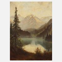 Hans Karl Baier, Landschaft am Bergsee111