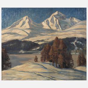 Elfriede Jungk, Wintertag in den Alpen