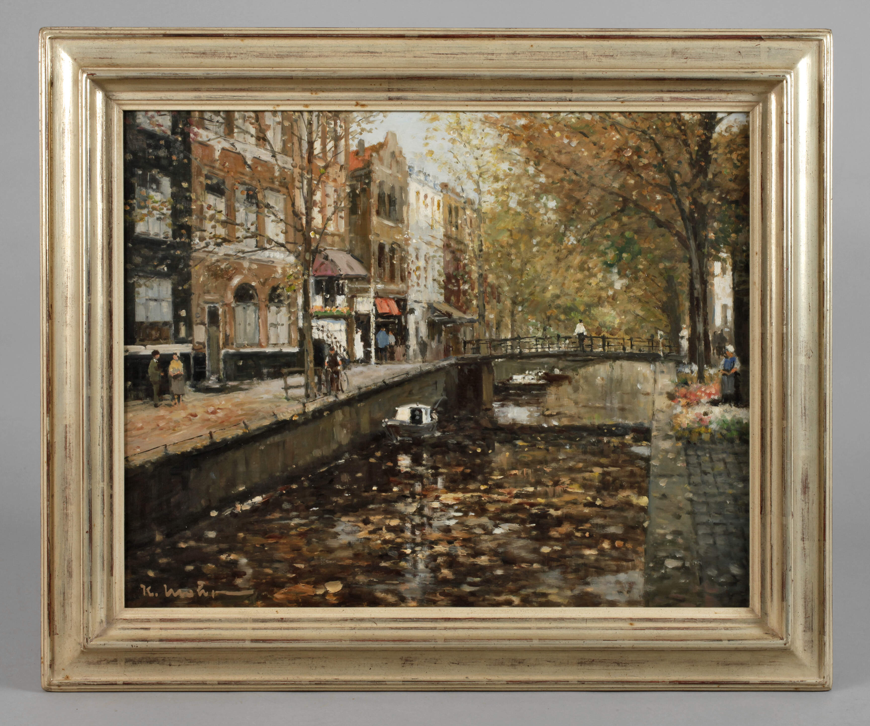 Karl Mohr, "Prinsengracht in Amsterdam"