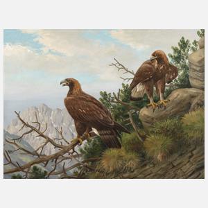 Friedrich Reimann, Adler im Hochgebirge