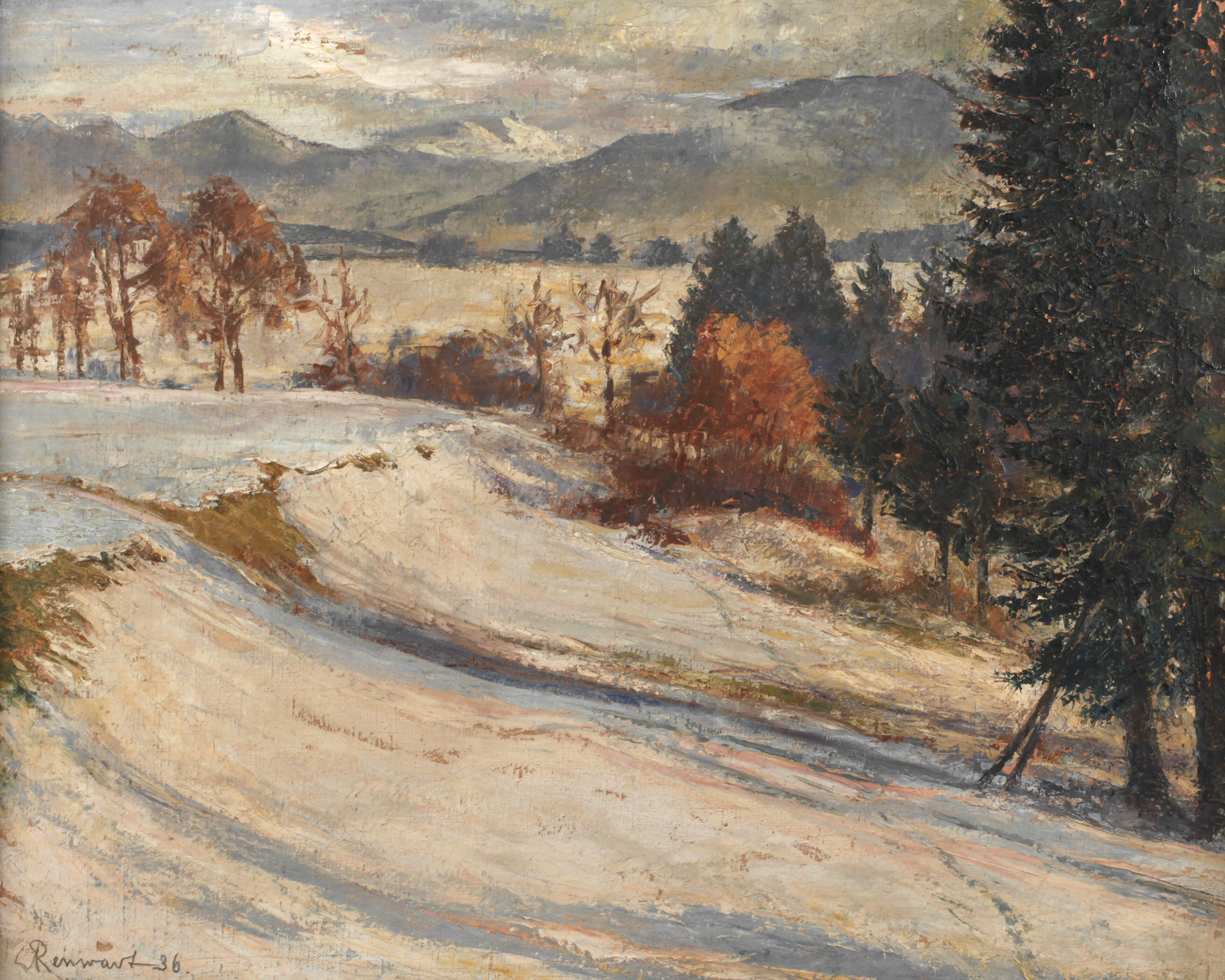 Eugen Franz Renwart, Winterlandschaft