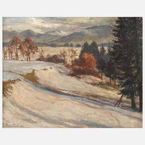 Eugen Franz Renwart, Winterlandschaft