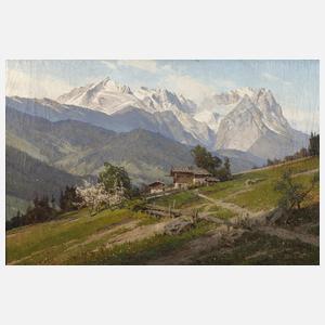 Ernst Carl Walter Retzlaff, Blick zum Wettersteingebirge