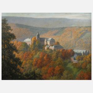 Richard Starcke, »Herbstmorgen« an der Schwarzburg