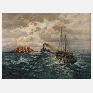 Paul Hermann Wolff, Kutter vor Helgoland