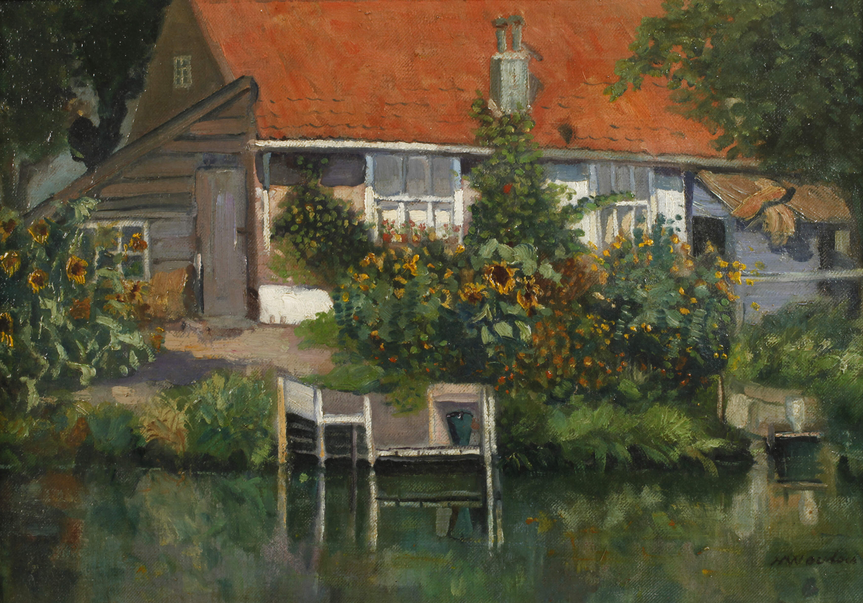 Impressionist, Haus am Kralingse Plas (Rotterdam)