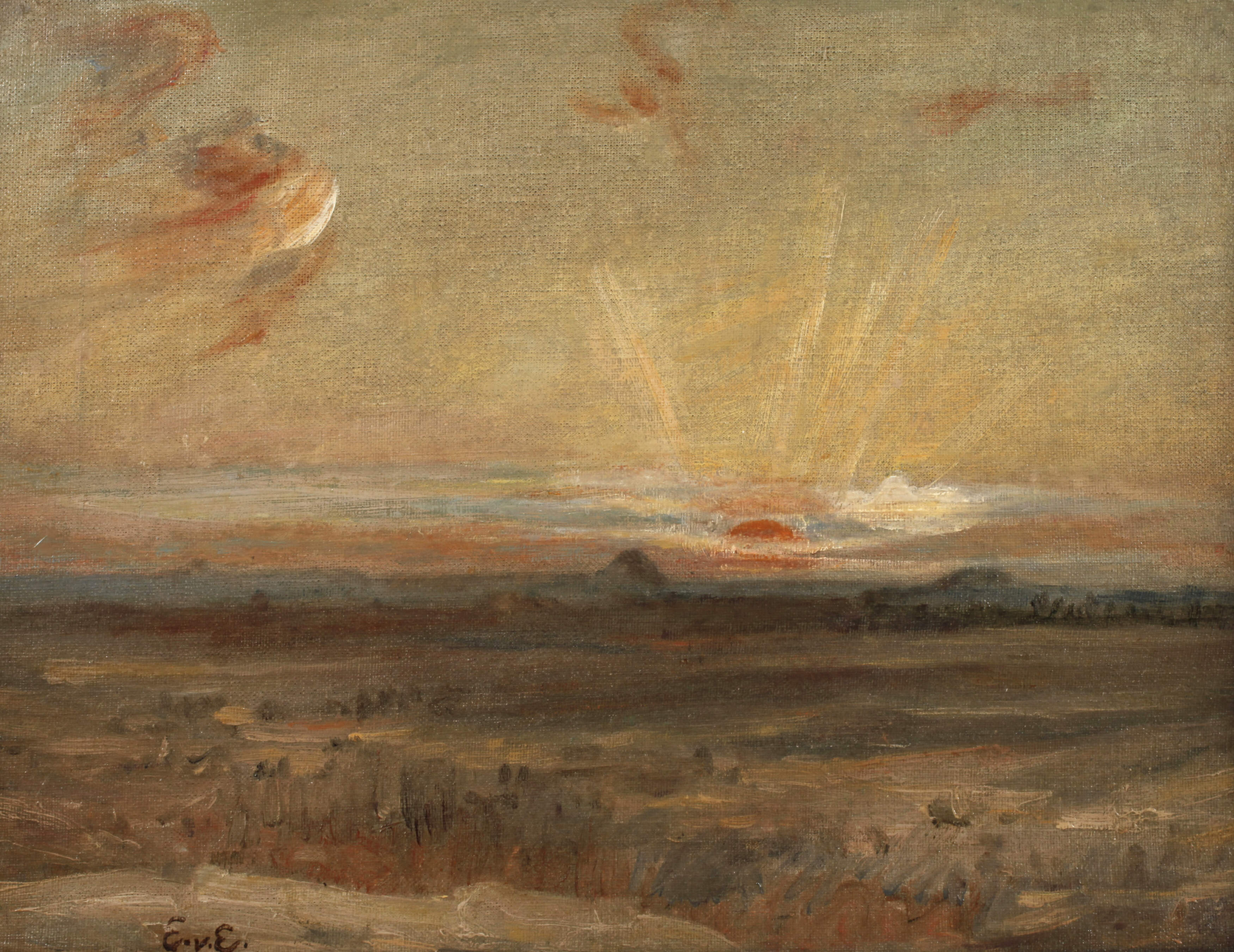 Elisabeth von Eicken, attr., Sonnenaufgang