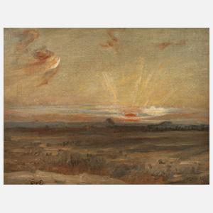 Elisabeth von Eicken, attr., Sonnenaufgang