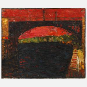 Expressionist, Brücke über den Kanal