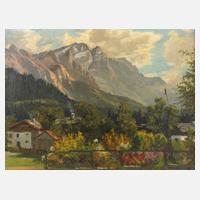 Carl Müller-Baumgarten, Blick auf die Zugspitze111