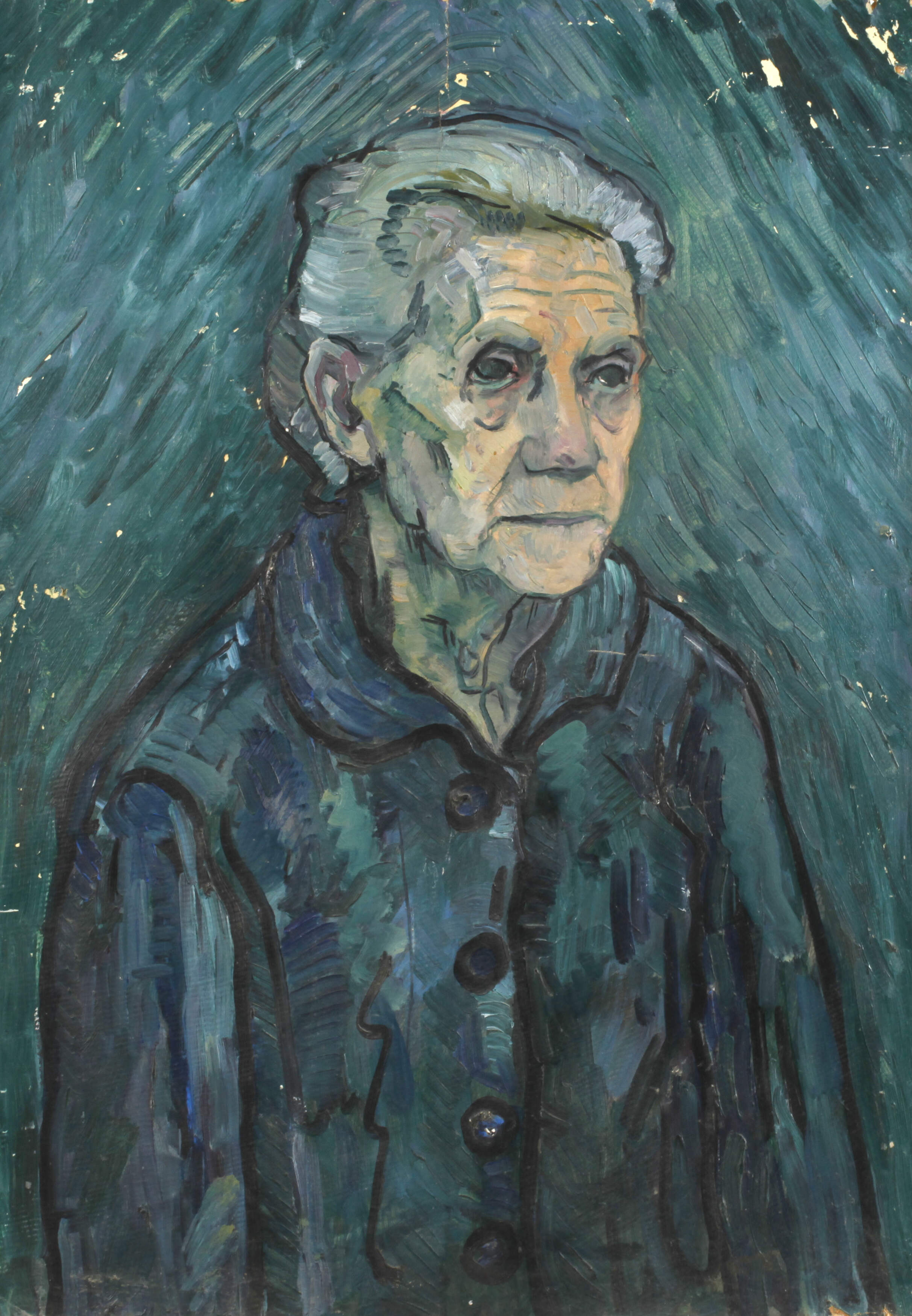 Edwin Salomon, Expressives Damenportrait