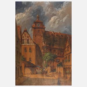 Der Weiße Turm in Rothenburg ob der Tauber