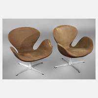 Paar ”Swan Chair”111