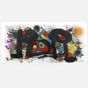 Joan Miró i Ferrà, abstrakte Komposition