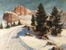 Maximilian Strasky, Winter in den Alpen