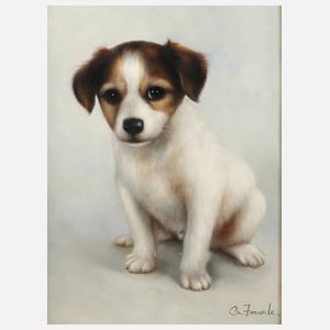 G. Imanle, Hundeportrait