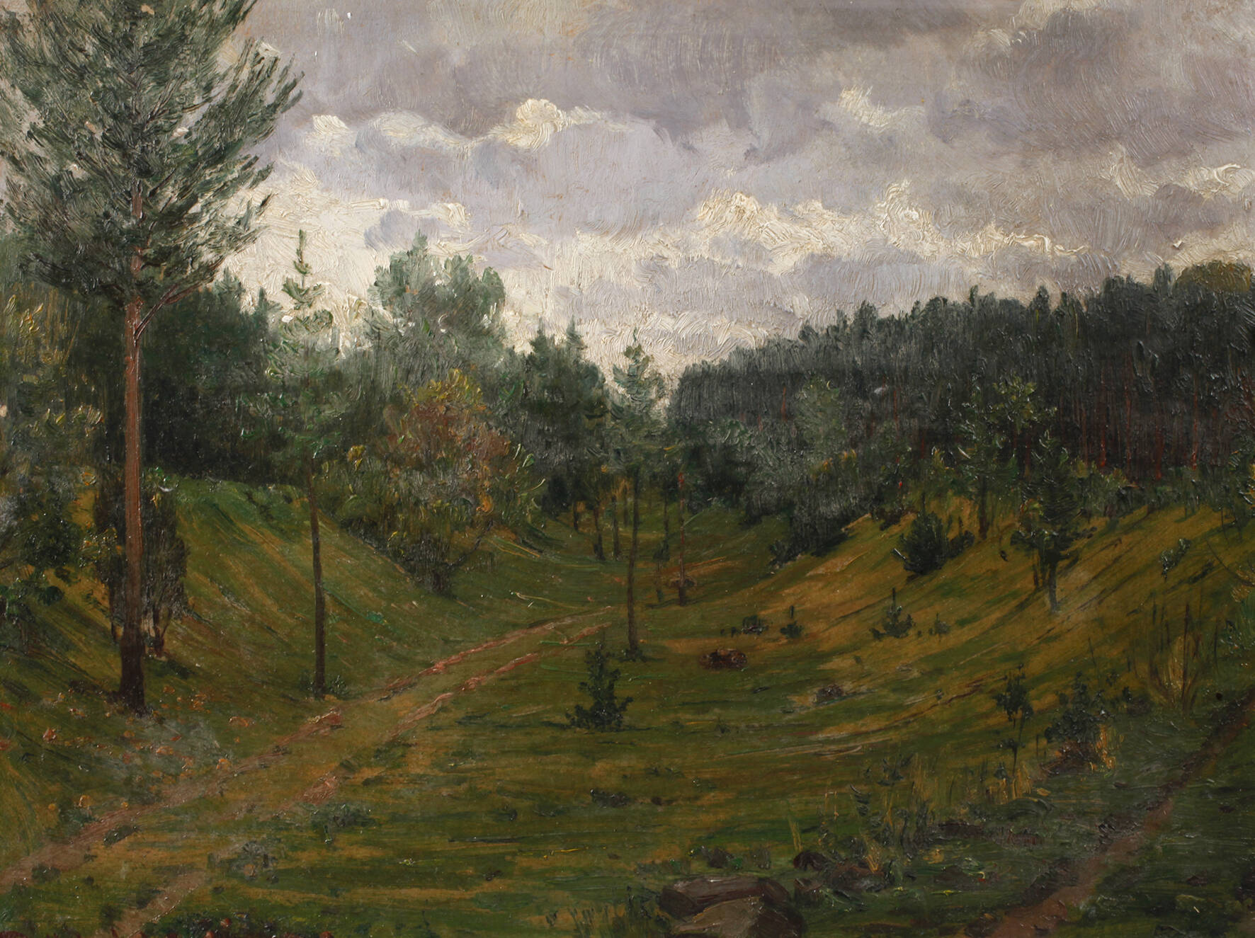 Josef Rolletschek, Landschaft bei Weimar