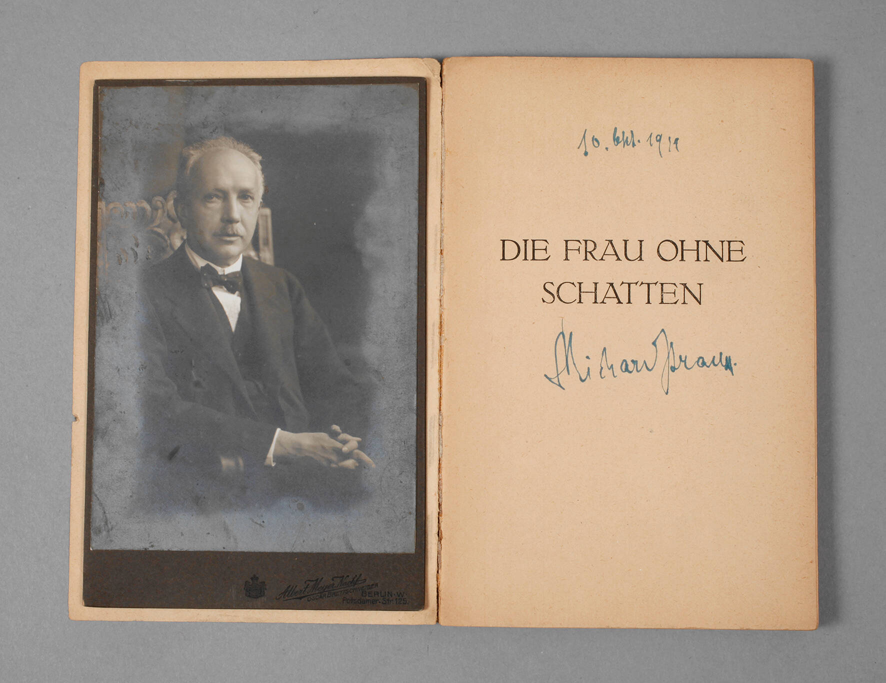 Autogramm Richard Strauss